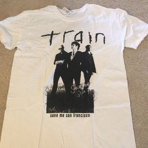 Train tour shirt summer 2010 save me San Francisco